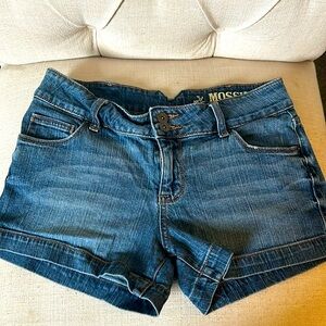 Denim shorts, 3inch inseam, juniors size 9
